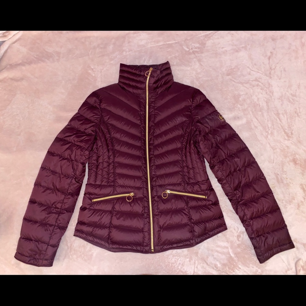 Michael kors plum jacket